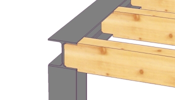 Bjälkfogar med stålbalkar