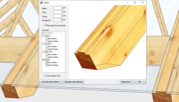 Falser (t.ex. för glasning)
